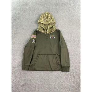 New York Giants Hoodie Boy Medium Camouflage Nike Salute to Service USA Flag